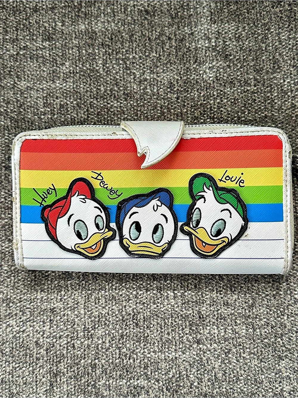Disney Huey Dewey & Louie Rainbow Wallet
